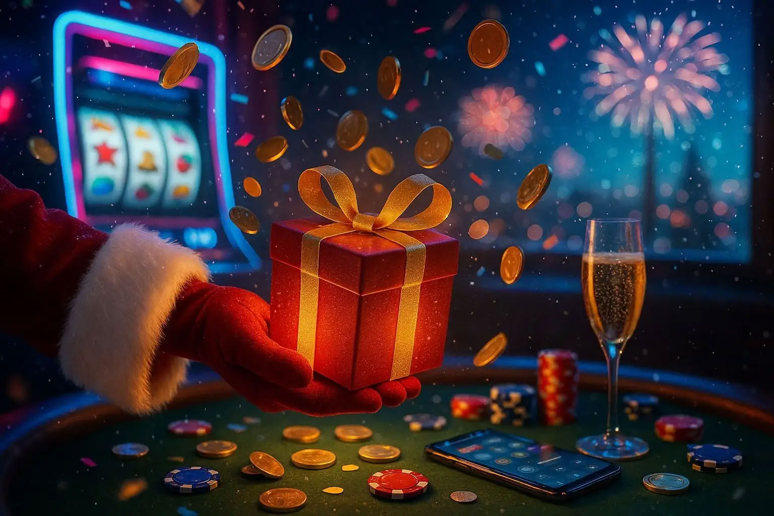 Promoções de Ano Novo no fogoswin